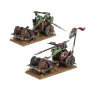 Warhammer - The Old World - Orc & Goblin Tribes - Orc Boar Chariots (09-07)