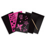 Melissa & Doug - Scratch Art Princess Pink Glitter