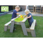 EXIT Aksent Zand-, Water- en Picknicktafel (2 bankjes) Deluxe