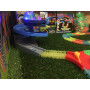 Magic Race met Draaispiraal (1 meter) Groen