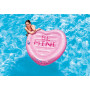 Intex Luchtbed Candy Heart Island 145x142cm Roze - (58789)