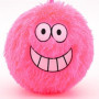 Fuzzybal Met Gezichtje Pluche 25 Cm Roze