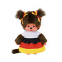 Monchhichi Set - Meisje (20cm) Duits + Nederlands