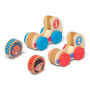 Melissa & Doug - GO Tots Houten Raceauto's (met 2 schijven)