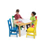 Melissa & Doug - Table & 4 Chairs - Primary Colors