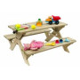 Houten Kinderpicknicktafel (accessoires niet inbegrepen)