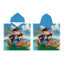 Zachte Kinder Poncho Pirate 60x120cm