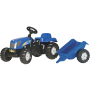 Rolly Toys - rollyKid New Holland T 7040 met aanhanger