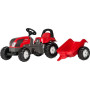 Rolly Toys - rollyKid Valtra met aanhanger 