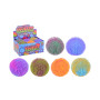 Super Mega Squeezy Puffer Bal 23cm - Oranje/Geel