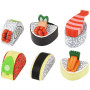 Set houten sushi op tray