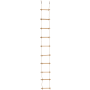 Houten Touwladder met 10 sporten - 350x40xØ3,5cm 