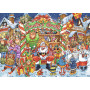Wasgij Christmas 14 -   Santa's helpertjes! (2x1000)