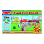 Melissa & Doug - Spoorweg Set met Draaibare Brug (47 dlg.)