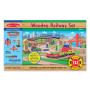 Melissa & Doug - Complete Houten Treinset (132 dlg)