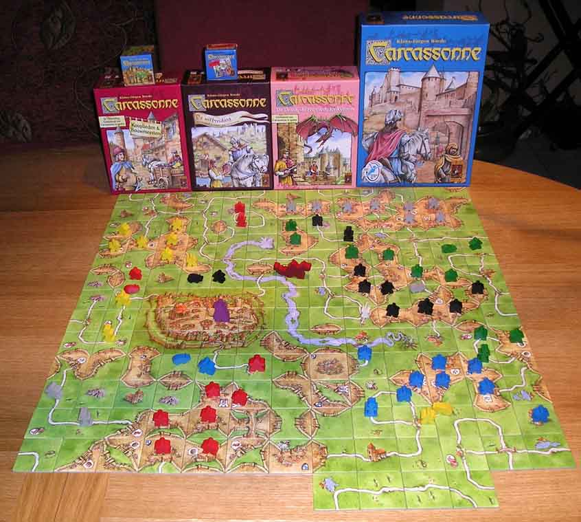 Specificiteit monster Baron 999 Games - Carcassonne uitbreiding 10: Het Circus